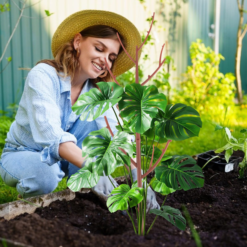 PERSZEN plant support in outdoor garden setting