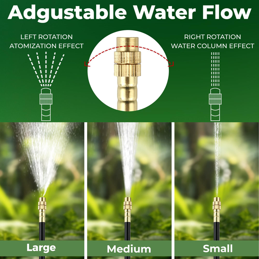 PESIODU 50FT flexible tubing for drip irrigation