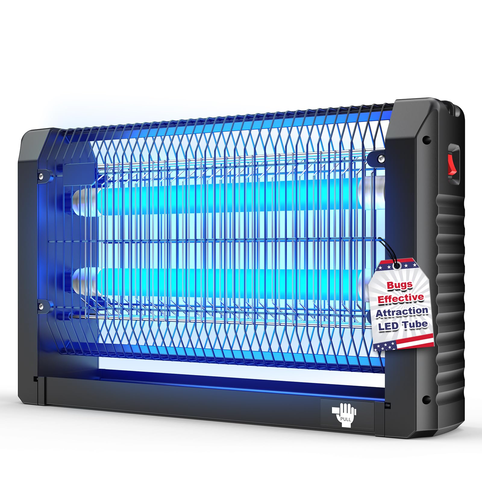 Pestrols Indoor Bug Zapper black model front view