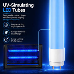 Pestrols Indoor Bug Zapper with remote control and timer settings