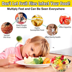 Pestvanish Fruit Fly Trap Refill Liquid bottle close-up