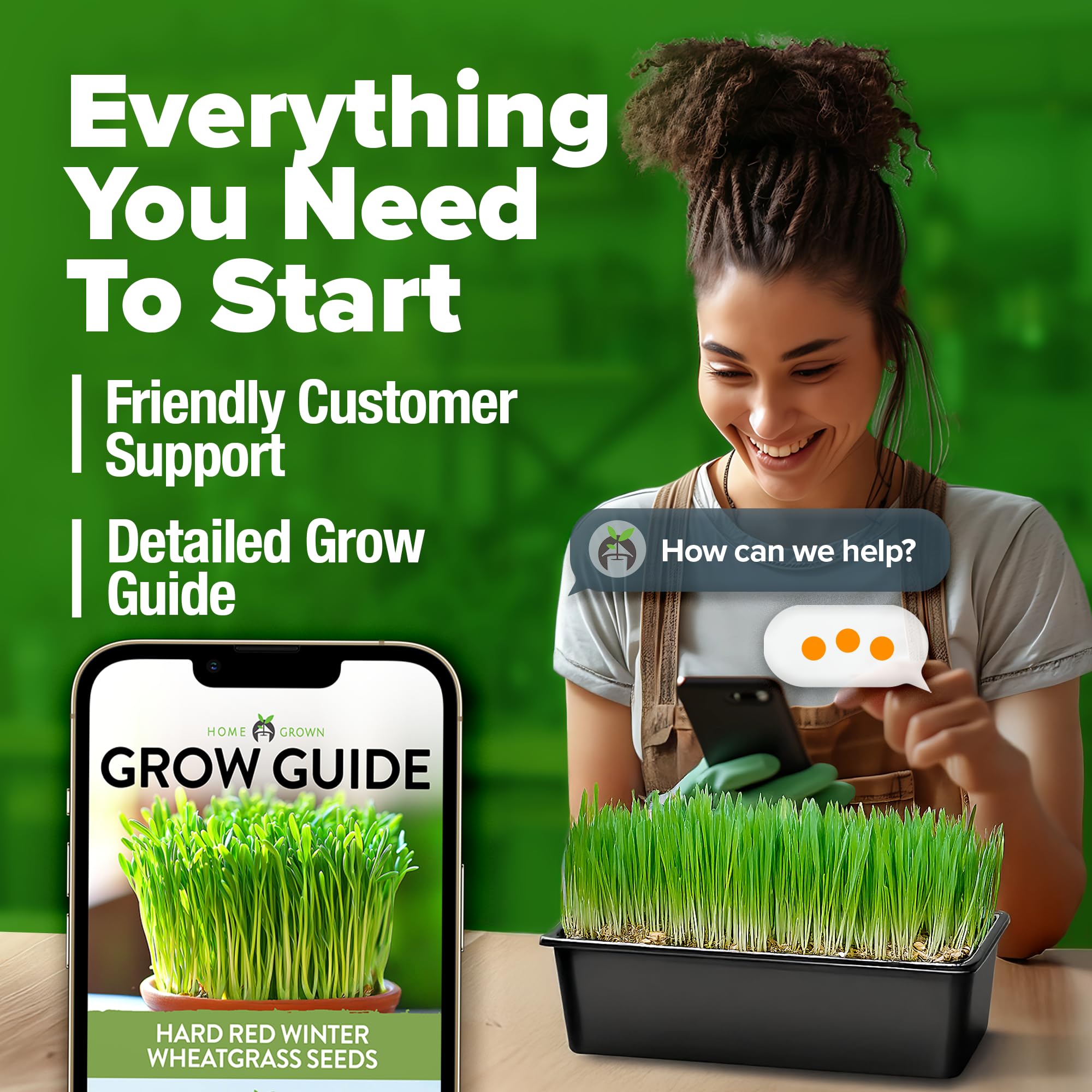 Pet enjoying a serving of fresh wheatgrass