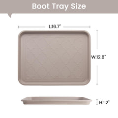PETABBY Boot Tray side view showing height