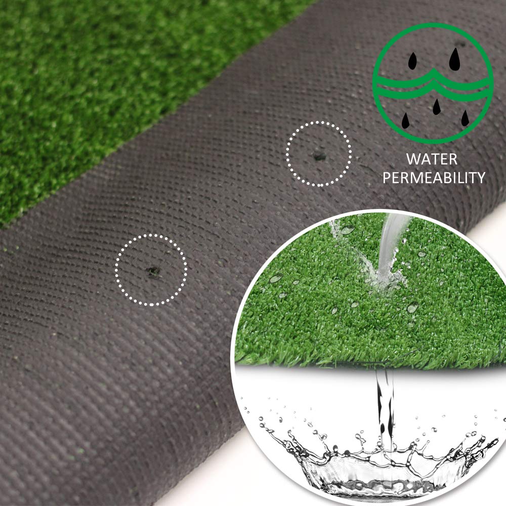 Petgrow Artificial Grass on a patio setting