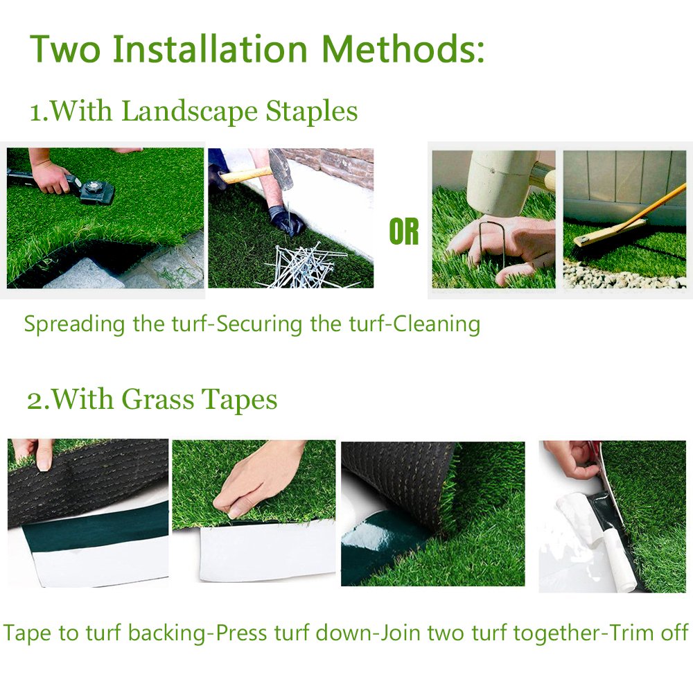 Petgrow Artificial Grass with drainage holes