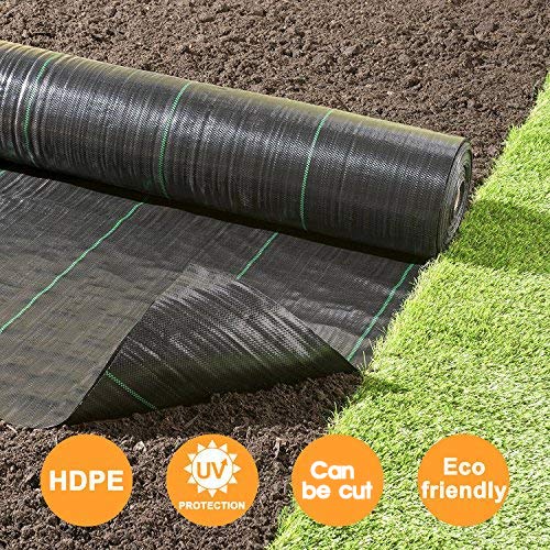 Petgrow weed barrier fabric showing durability in sunlight