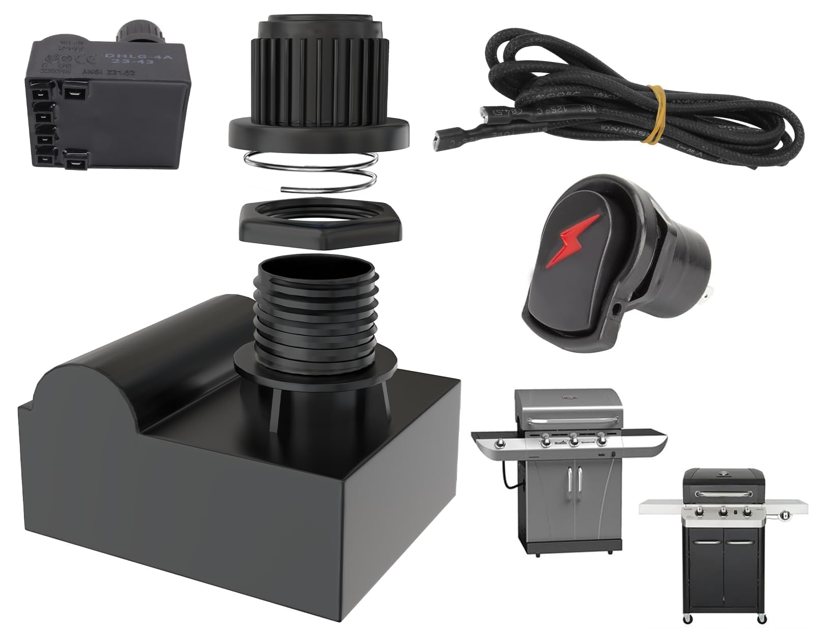 PETKAO Grill Igniter Replacement Kit G511-0055-W1 front view