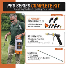 Petra HD2000-S 2 Gallon sprayer with nozzle