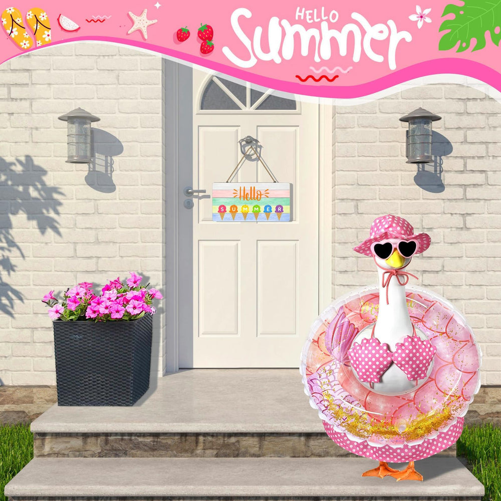 Pextian Hawaiian Goose Outfit laid out showing all items