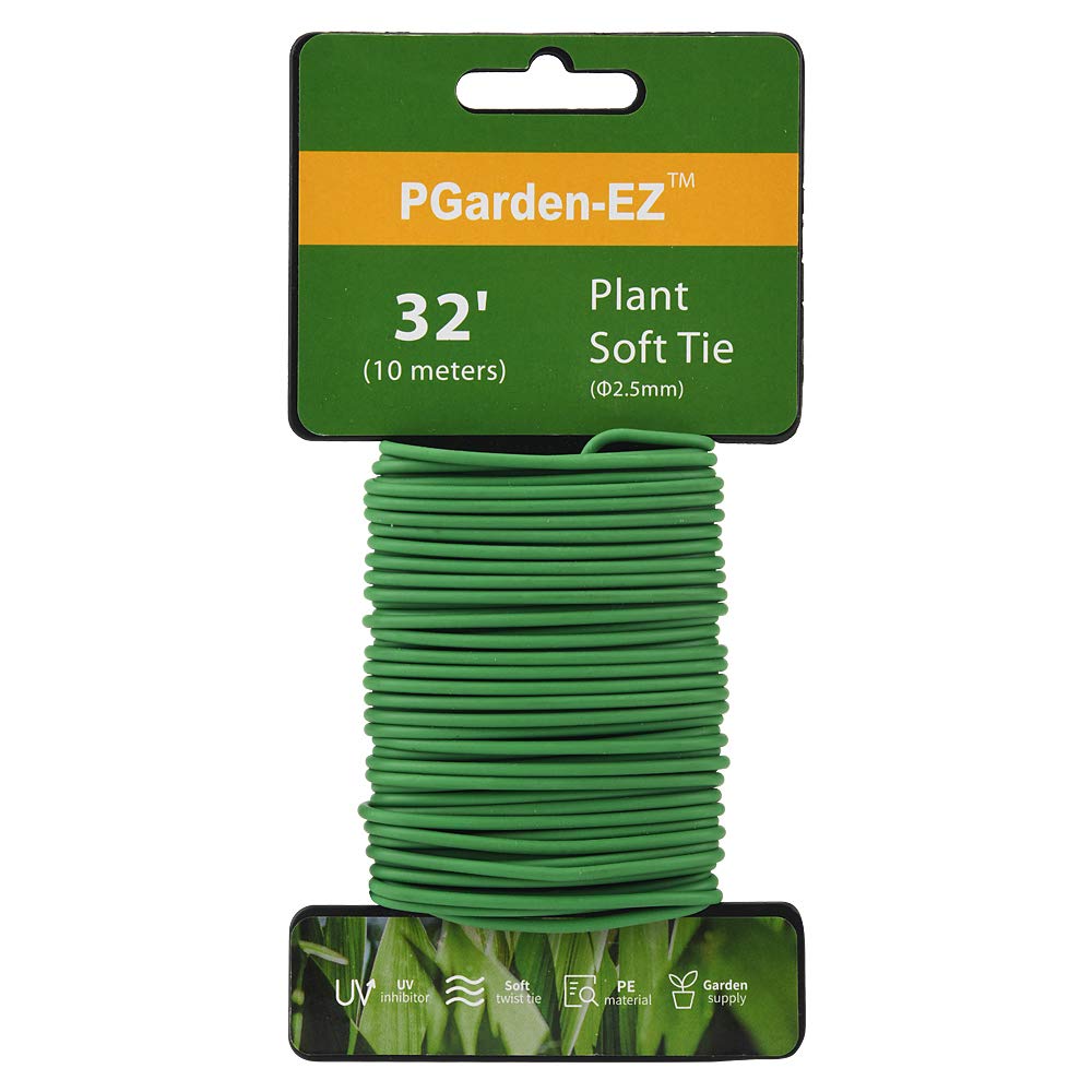 PGarden-EZ Plant Ties 32.8ft green TPR front view