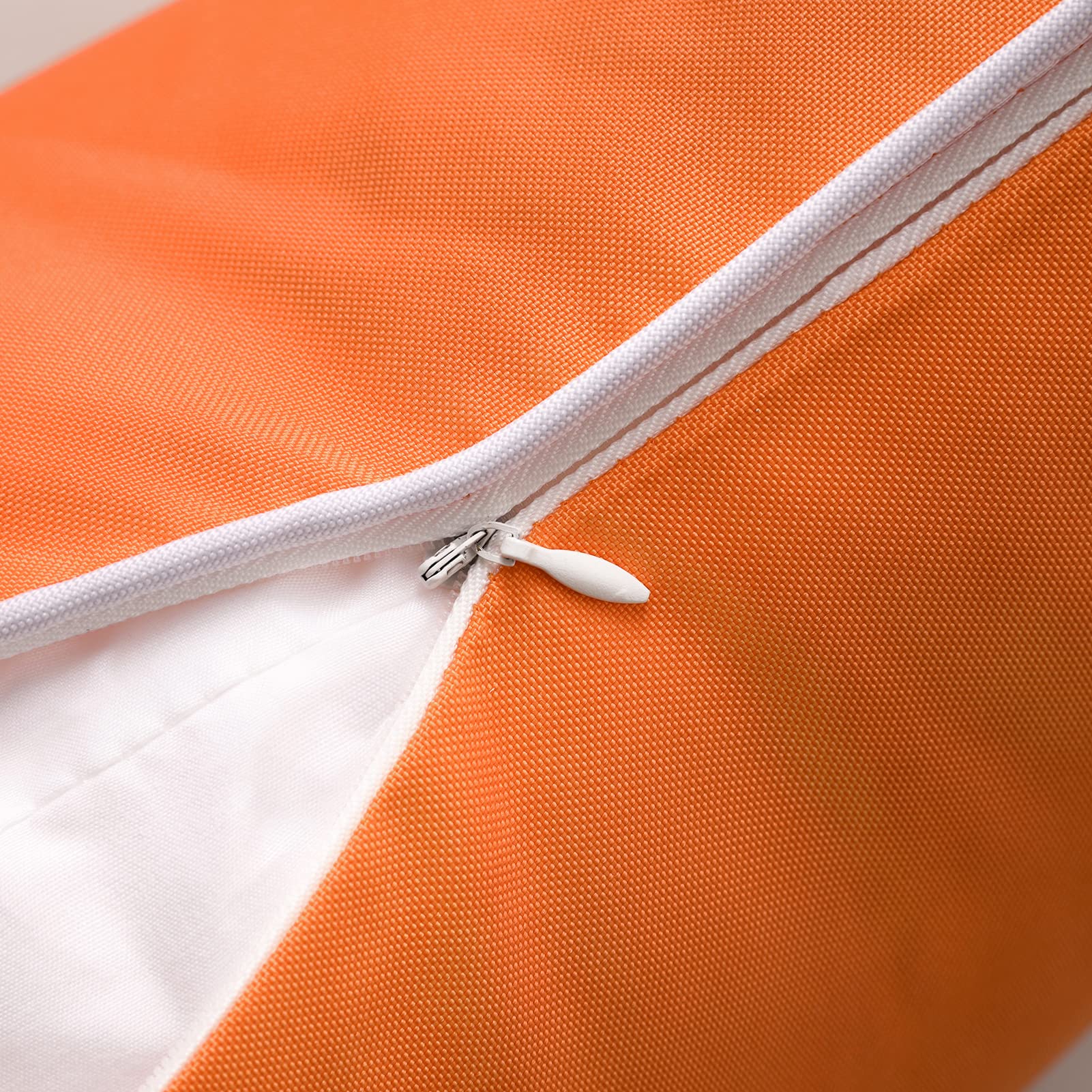 Phantoscope outdoor pillow cover on a patio chair