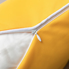 Phantoscope outdoor pillow cover on patio furniture