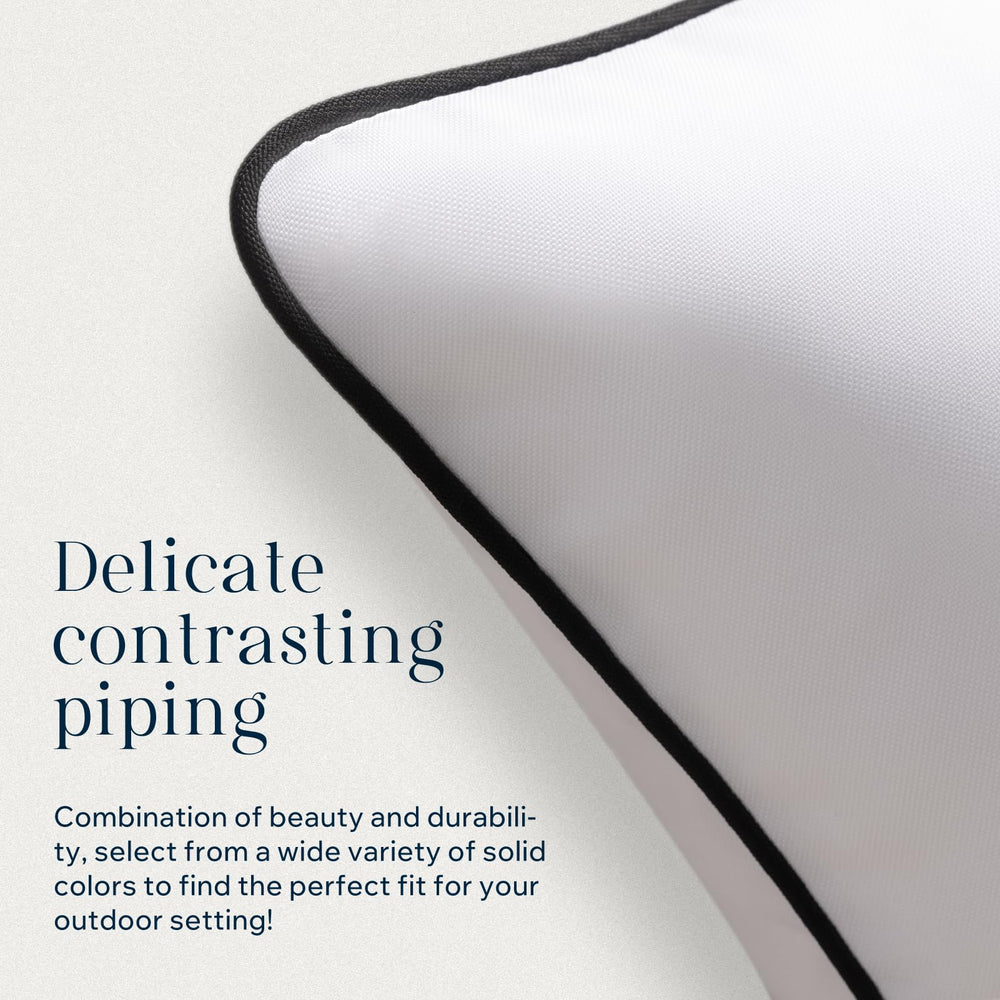 Phantoscope outdoor pillow cover showing water-resistant material