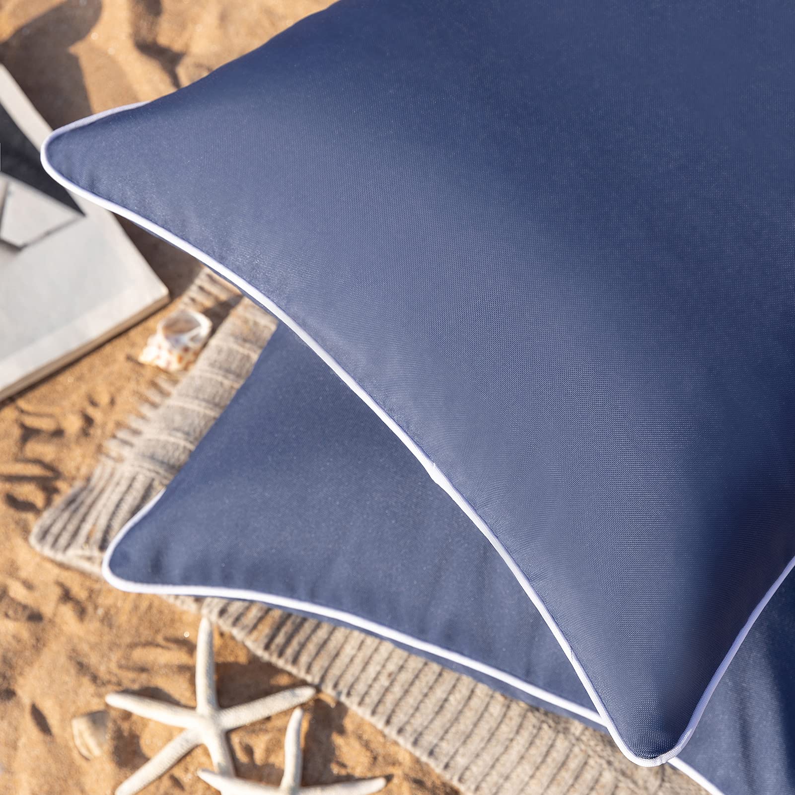 Phantoscope outdoor pillow cover with hidden zipper