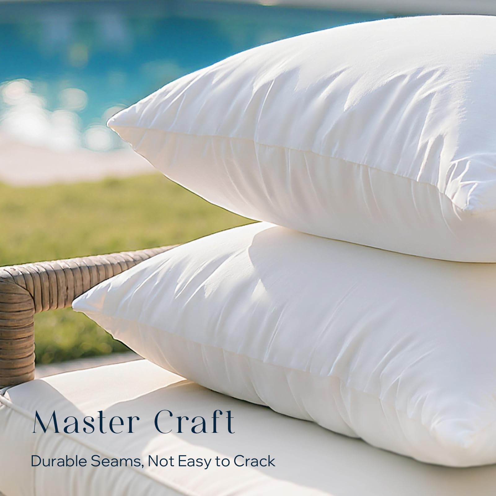 Phantoscope outdoor pillows on patio furniture