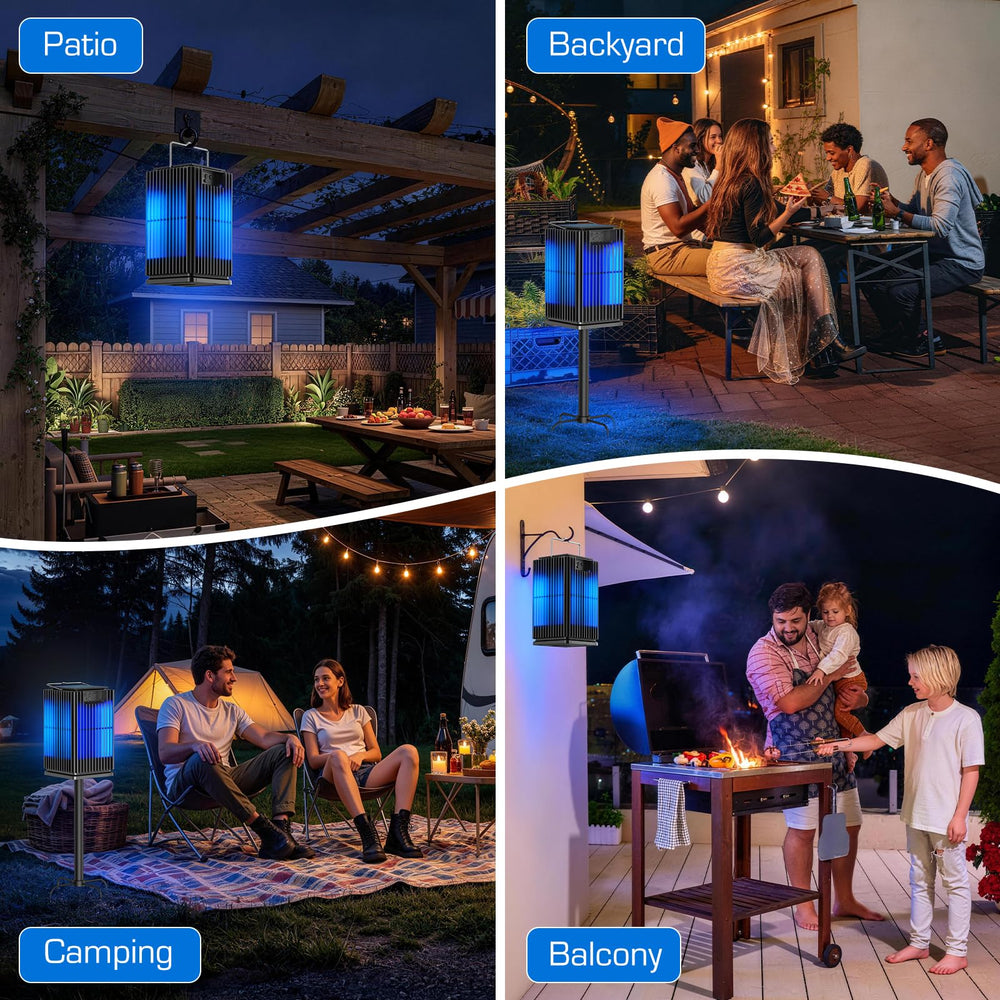 PhatroyYee Solar Bug Zapper Outdoor packaging