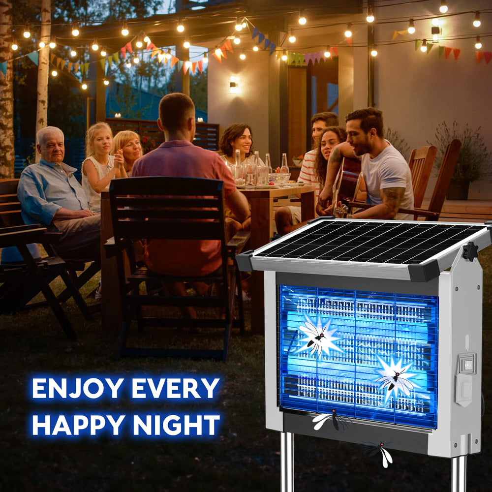 PhatroyYee Solar Bug Zapper packaging displayed