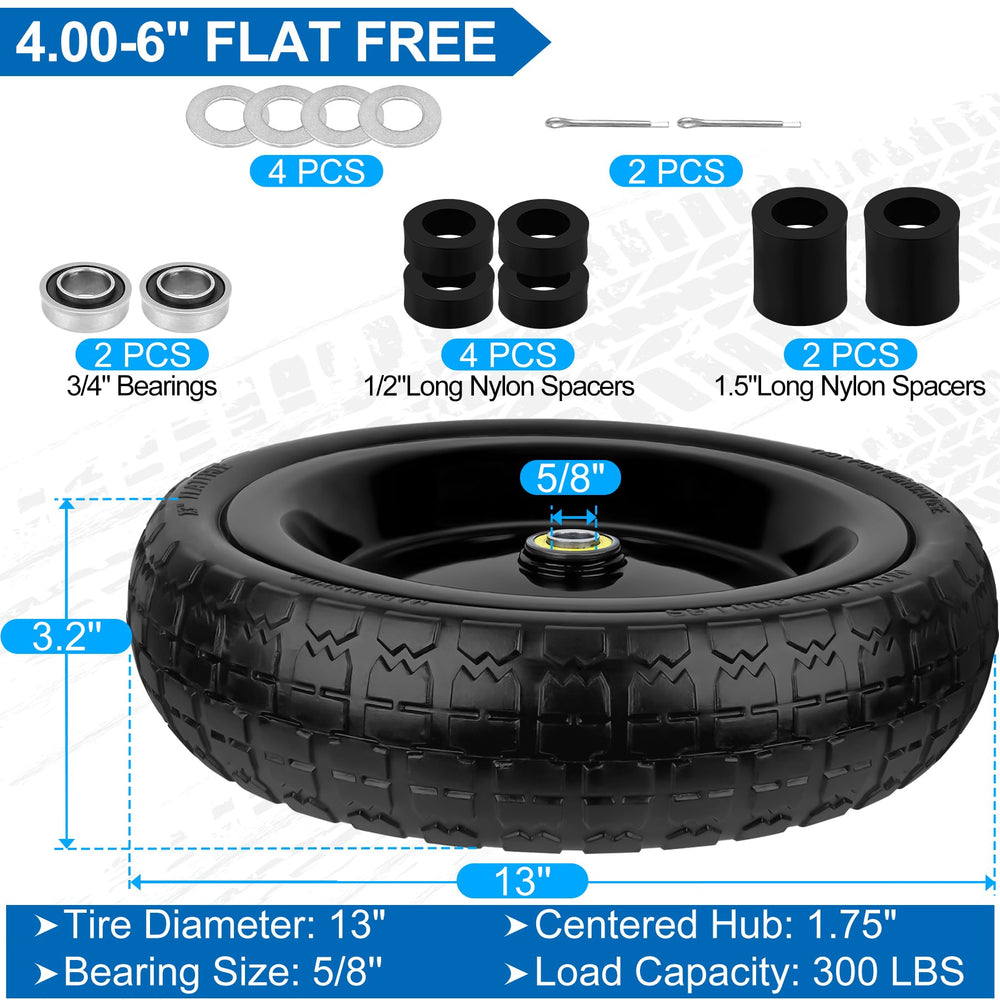 phepetroll 13 inch tire side view
