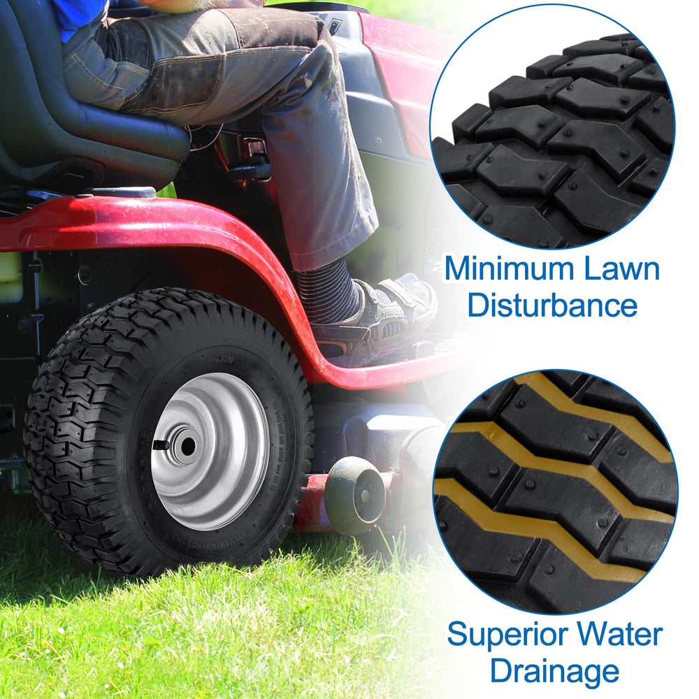 phepetroll lawn mower tire side view with tube