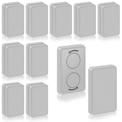 Phoncoo 18 Pcs Outdoor Curtain Weights in Grey, front view