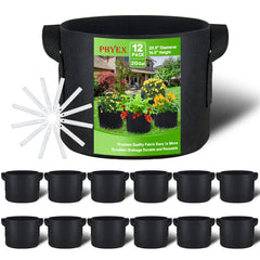 PHYEX 20 Gallon Grow Bag front view with handles