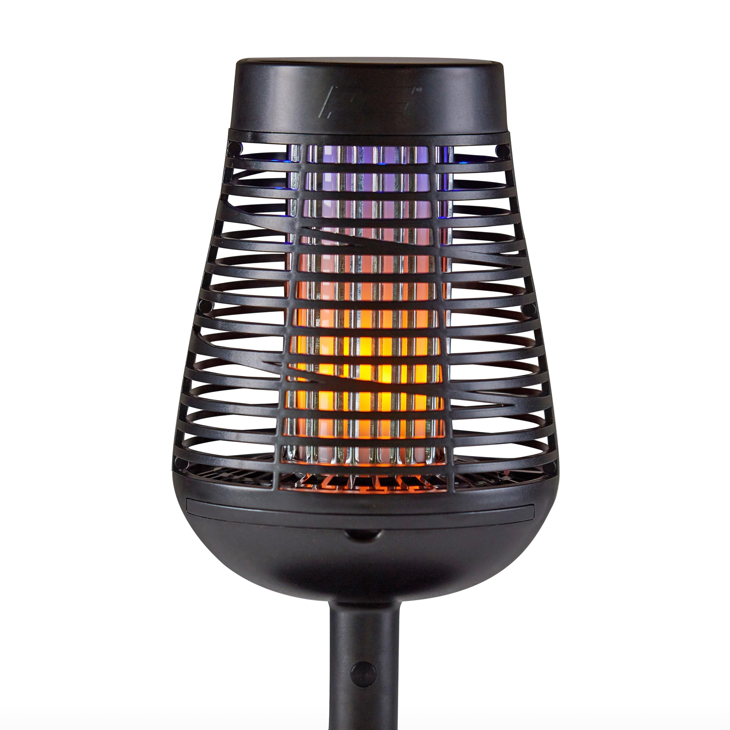 PIC Solar Insect Killer Torch front view with flickering flame effect