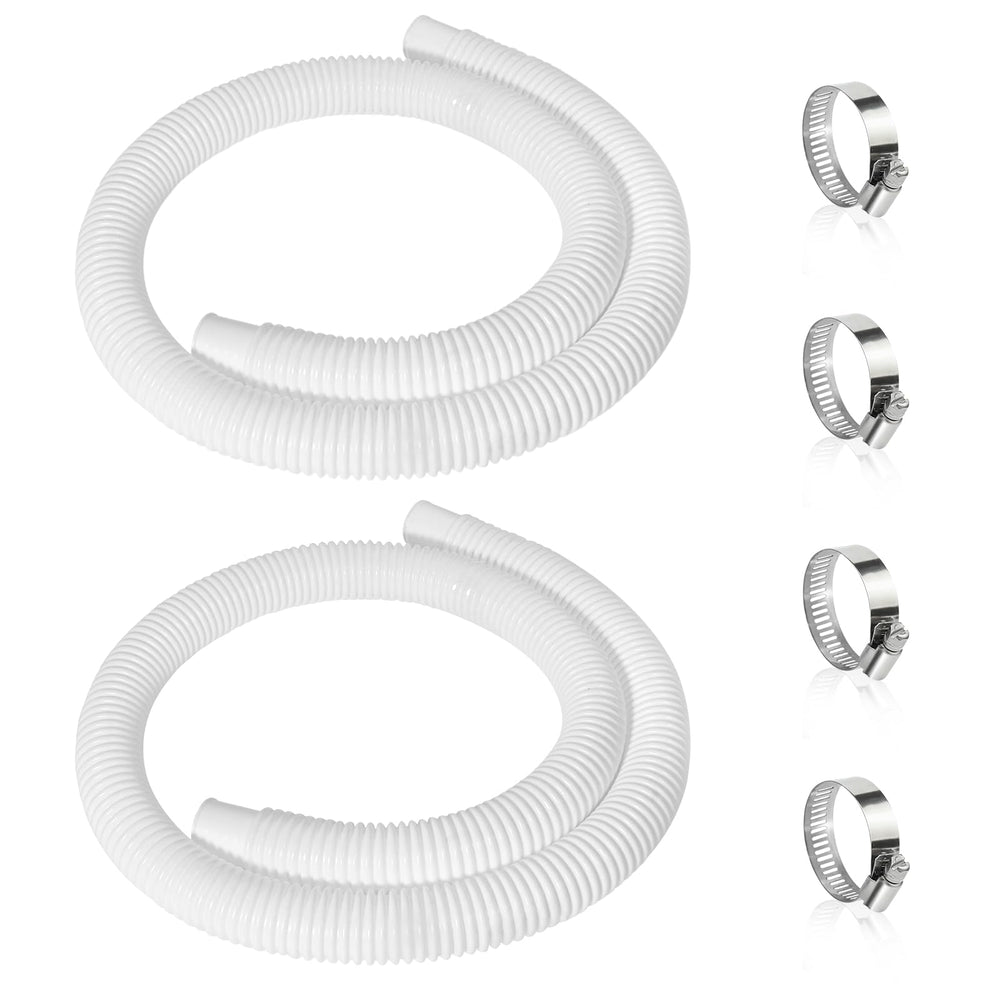 Picatu 1.25-inch x 59-inch pool hose front view
