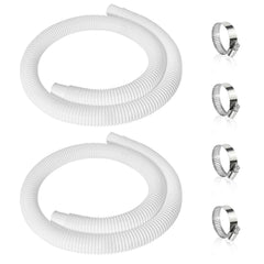Picatu 1.25-inch x 59-inch pool hose front view