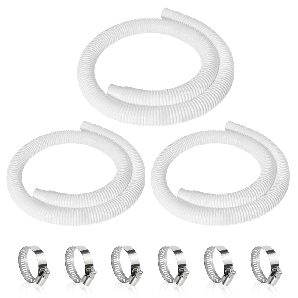 Picatu pool hose 1.25 inch x 59 inch front view
