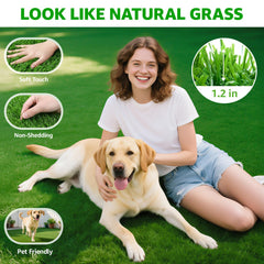 PICK FOR LIFE turf grass cut to fit balcony