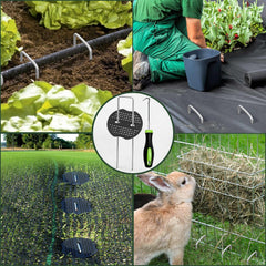 Pick hook included in FEED GARDEN Landscape Staples Kit