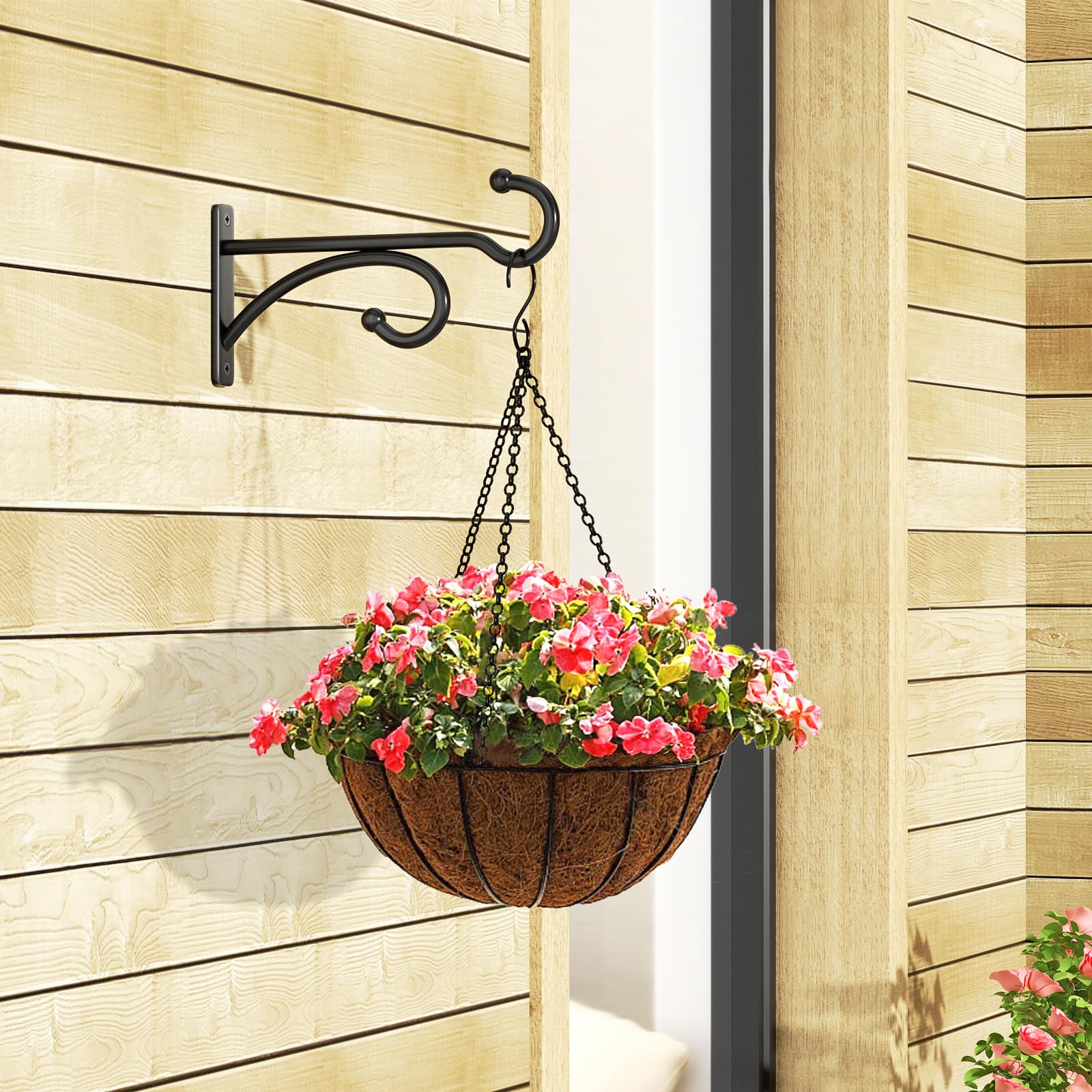 pickpiff plant hanger hook displaying hanging flower pot
