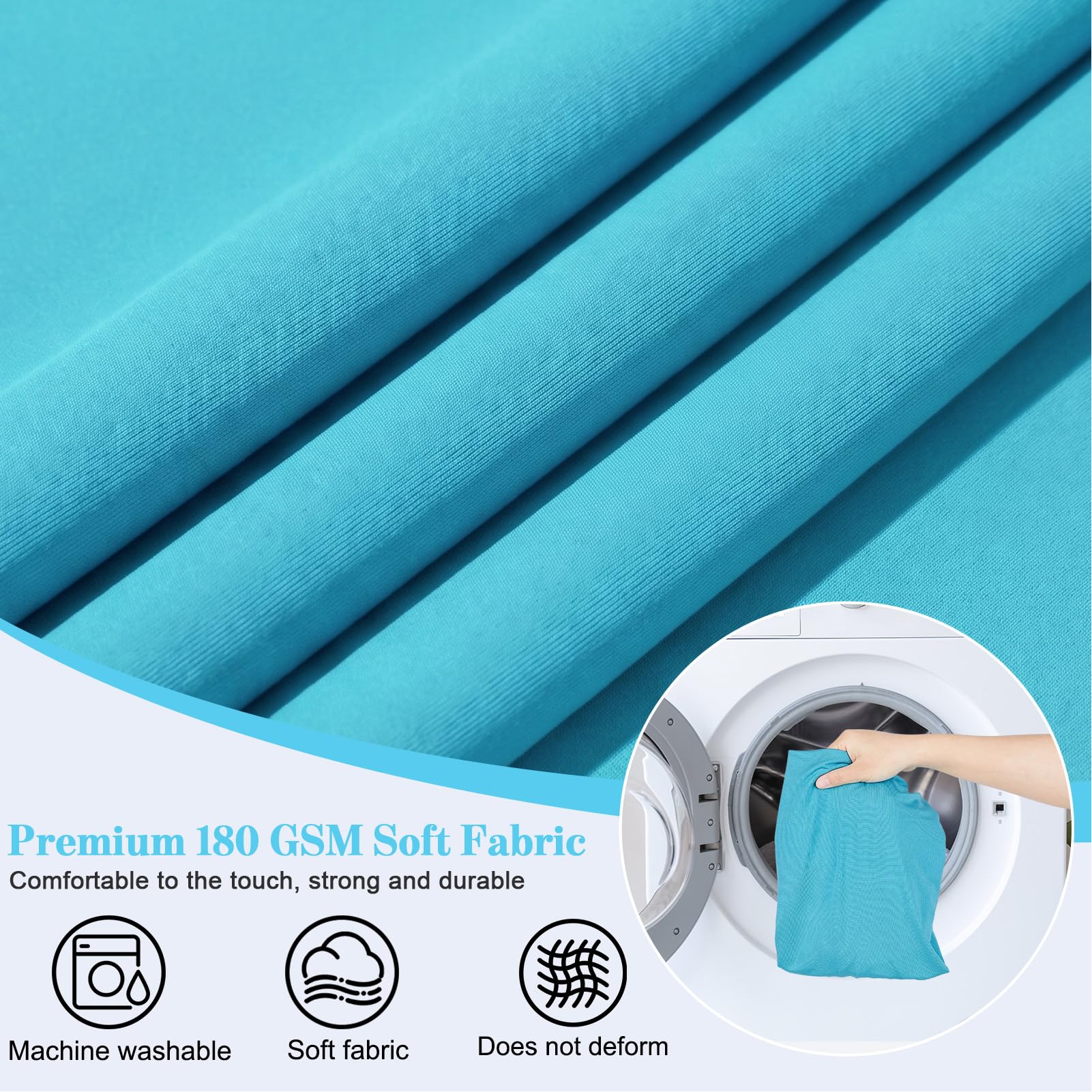 pickyNproud Aqua Blue Cushion Covers packaging