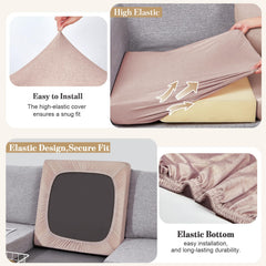 pickyNproud cushion covers in Rose Beige on patio chairs