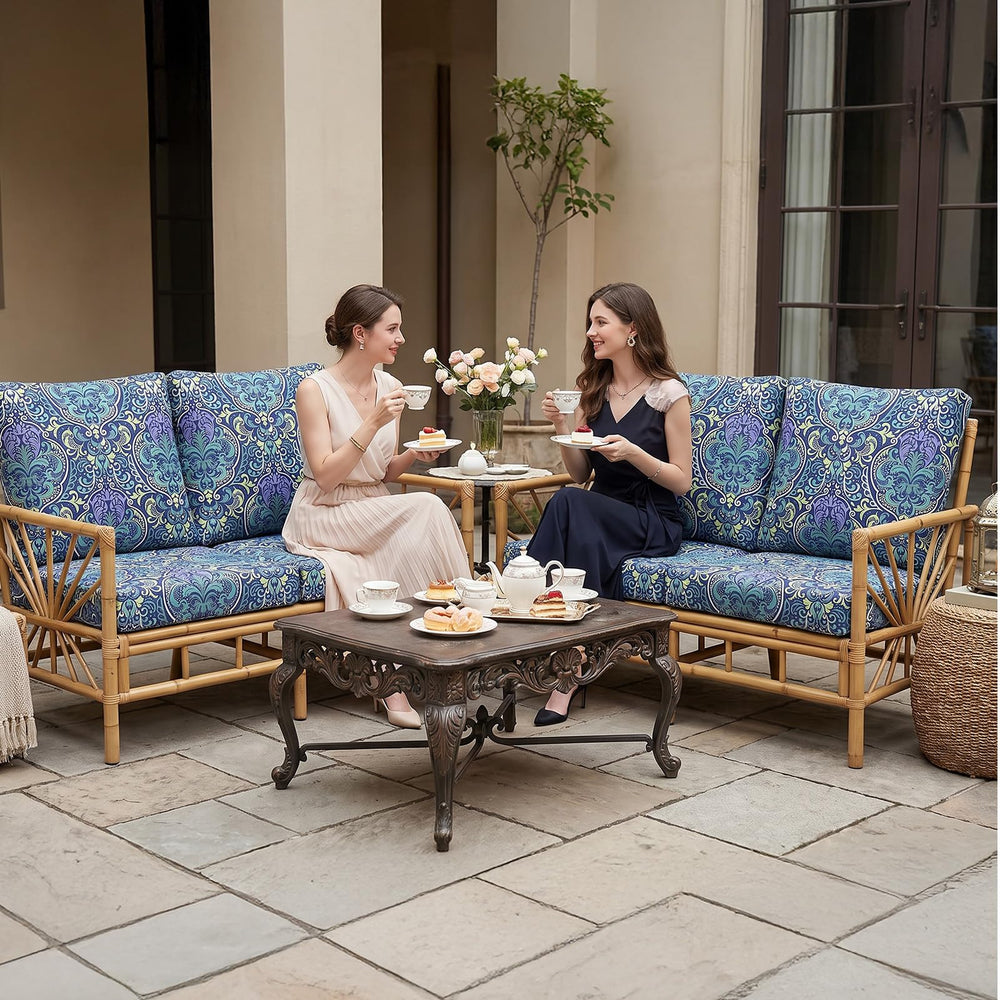 pickyNproud cushion covers on patio furniture