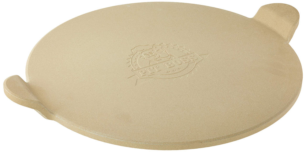PIT BOSS 15" Ceramic Pizza Stone front view