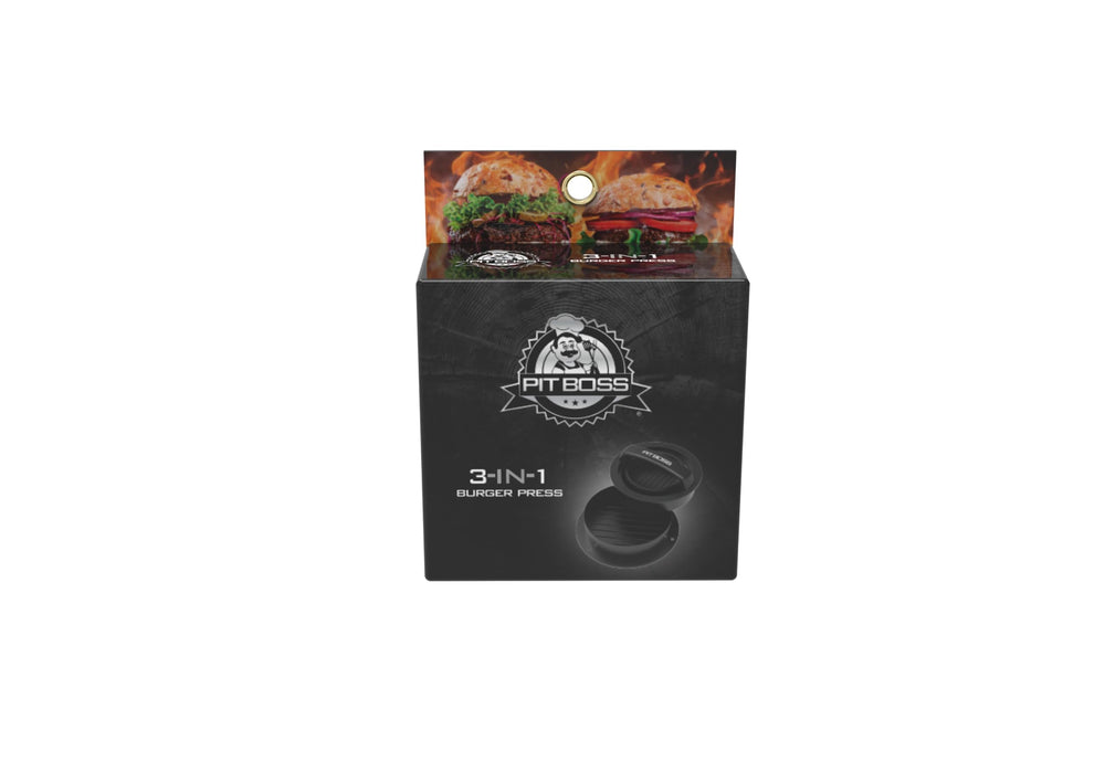 PIT BOSS Burger Press with perfectly shaped patties
