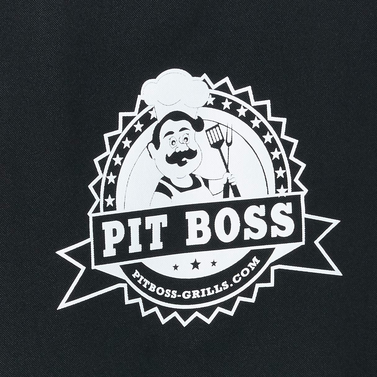 PIT BOSS Electric Smoker Cover in outdoor setting