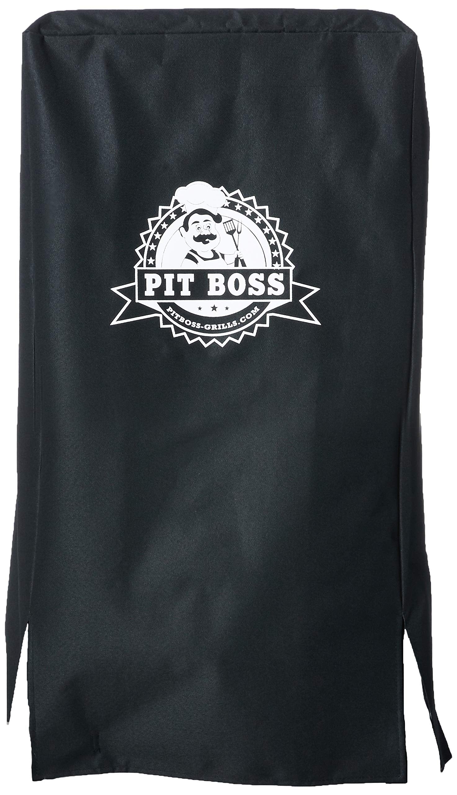 PIT BOSS Electric Smoker Cover with locking drawstring detail