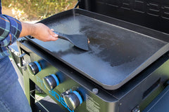PIT BOSS Griddle Scraper black with soft touch handle