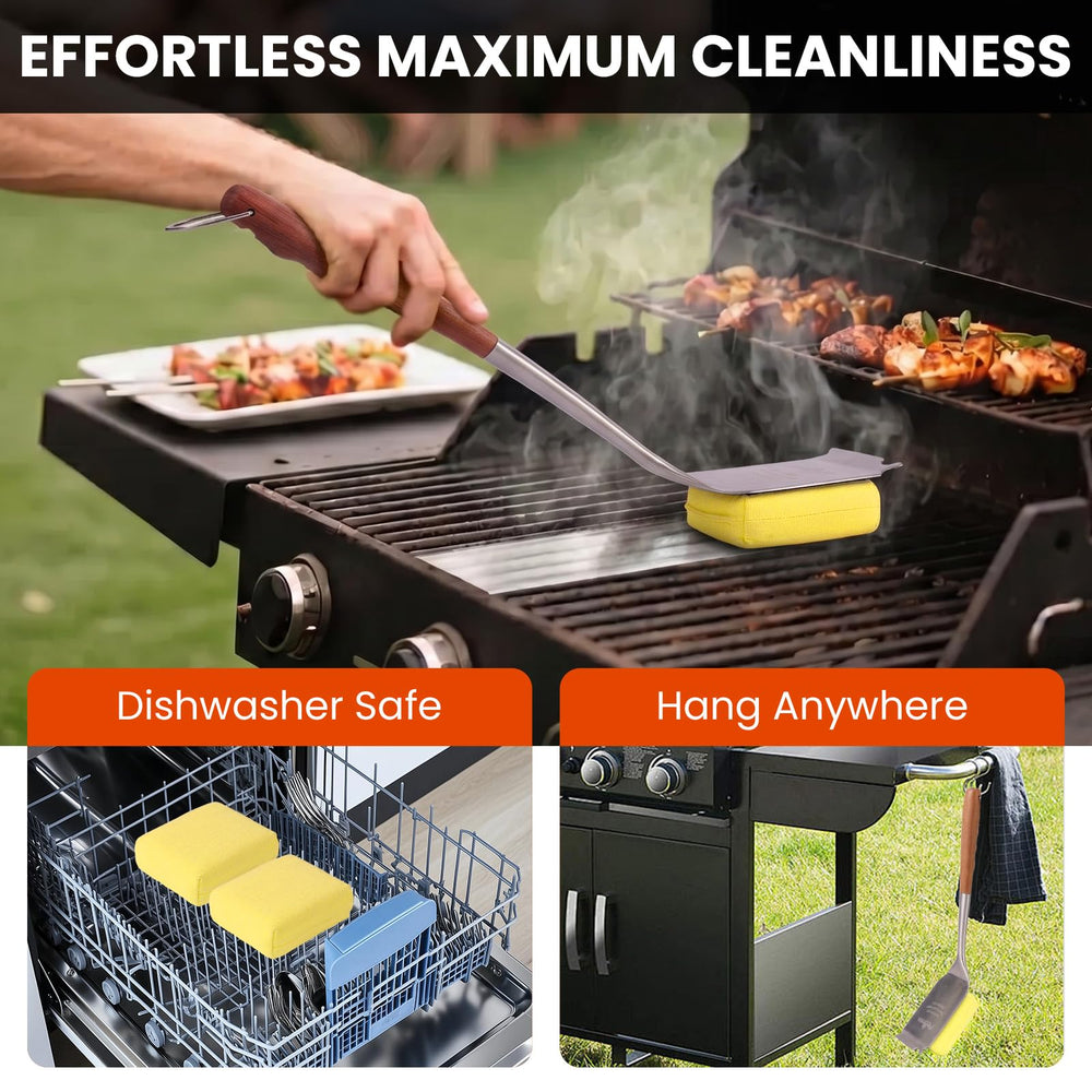 Pkharmonica grill brush in dishwasher