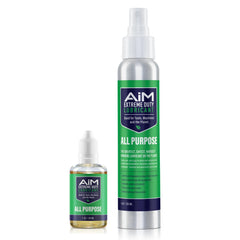 PlanetSafe Lubricants Hedge Trimmer & Chainsaw Oil Kit, 1 oz + 4 oz front view