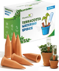 PlanKKers terracotta self watering spike front view