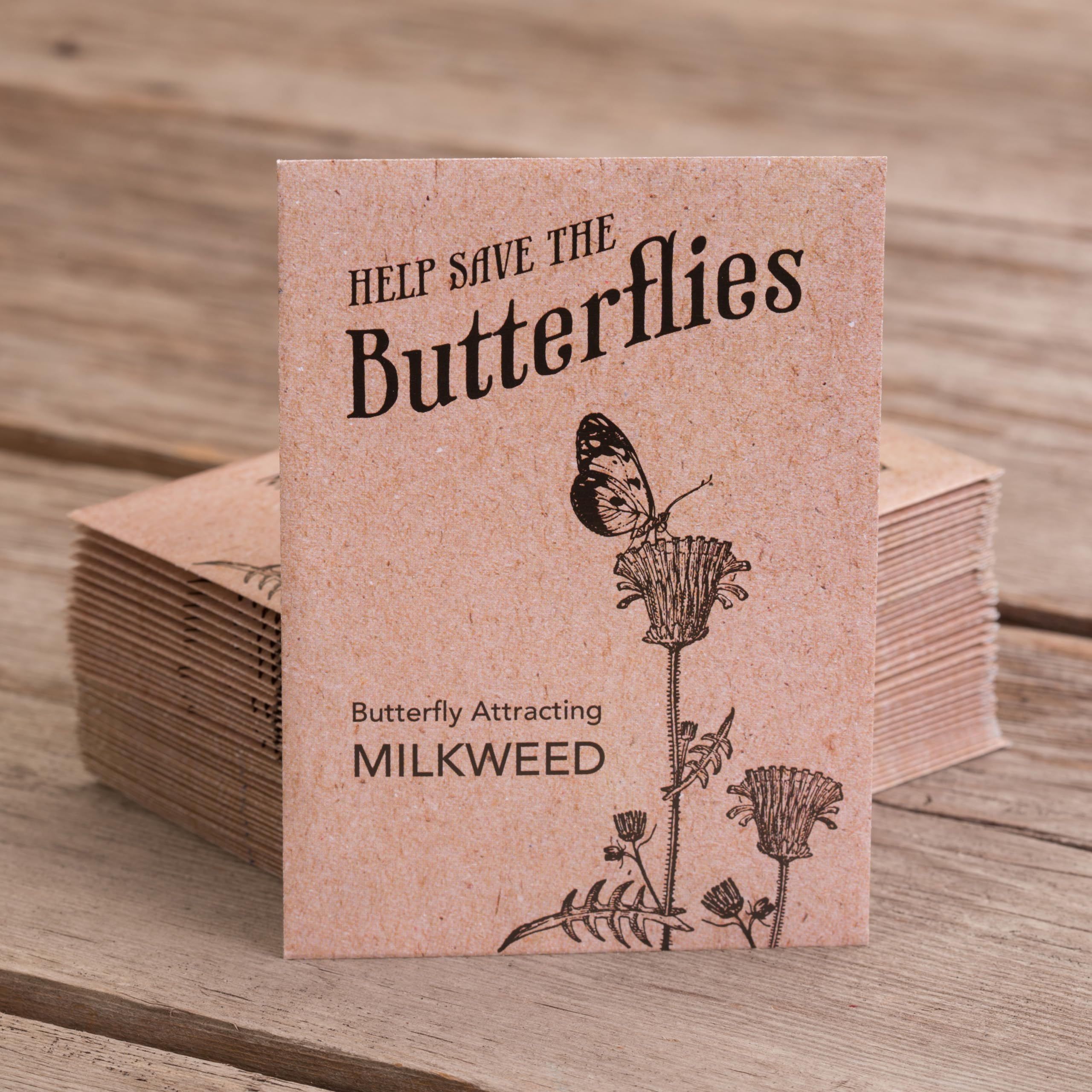 Planting directions for Bentley Seed Co. milkweed seeds