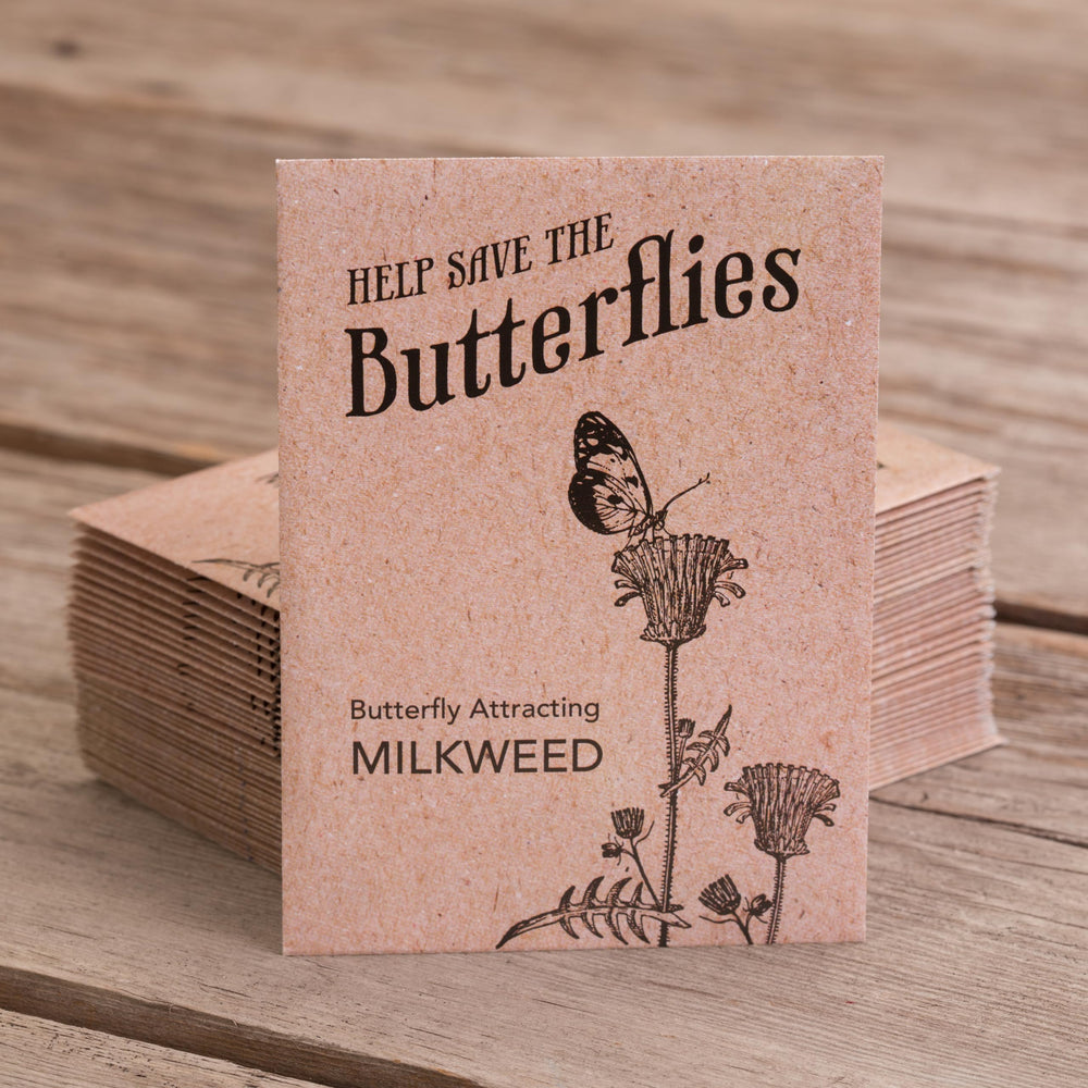 Planting directions for Bentley Seed Co. milkweed seeds