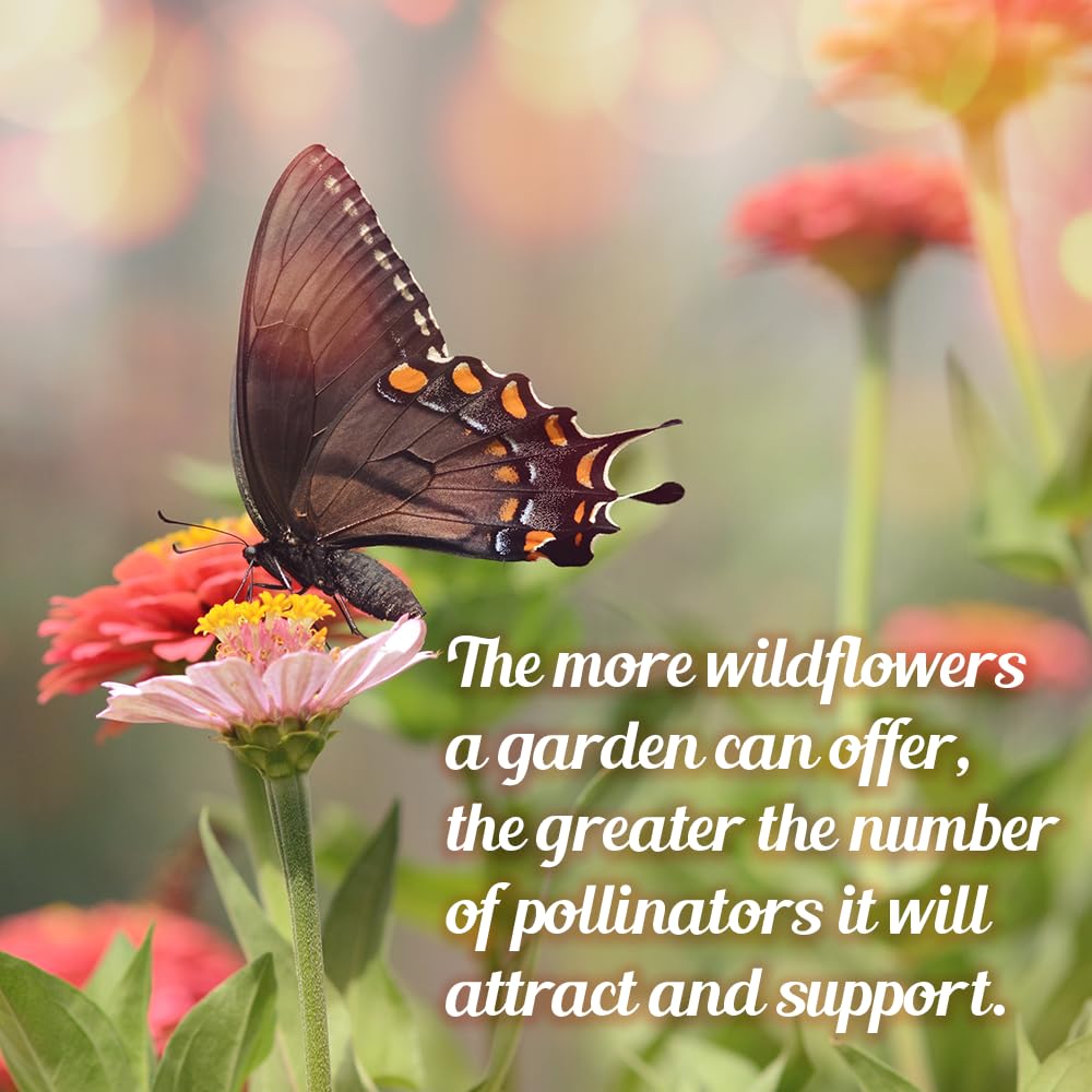 Planting instructions included with wildflower seeds
