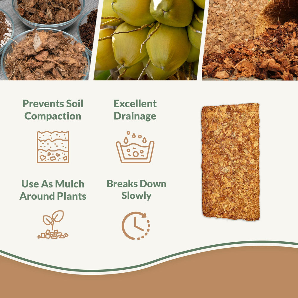 plantonix Coco Chips 650gm brick side view