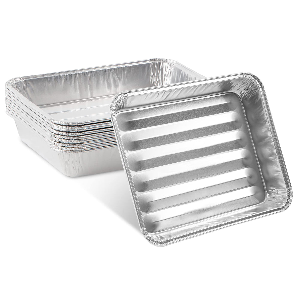 PLASTICPRO disposable aluminum grill liners pack of 10