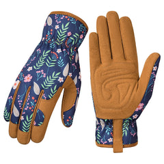 Pleneal Gardening Gloves for Women, Black front view