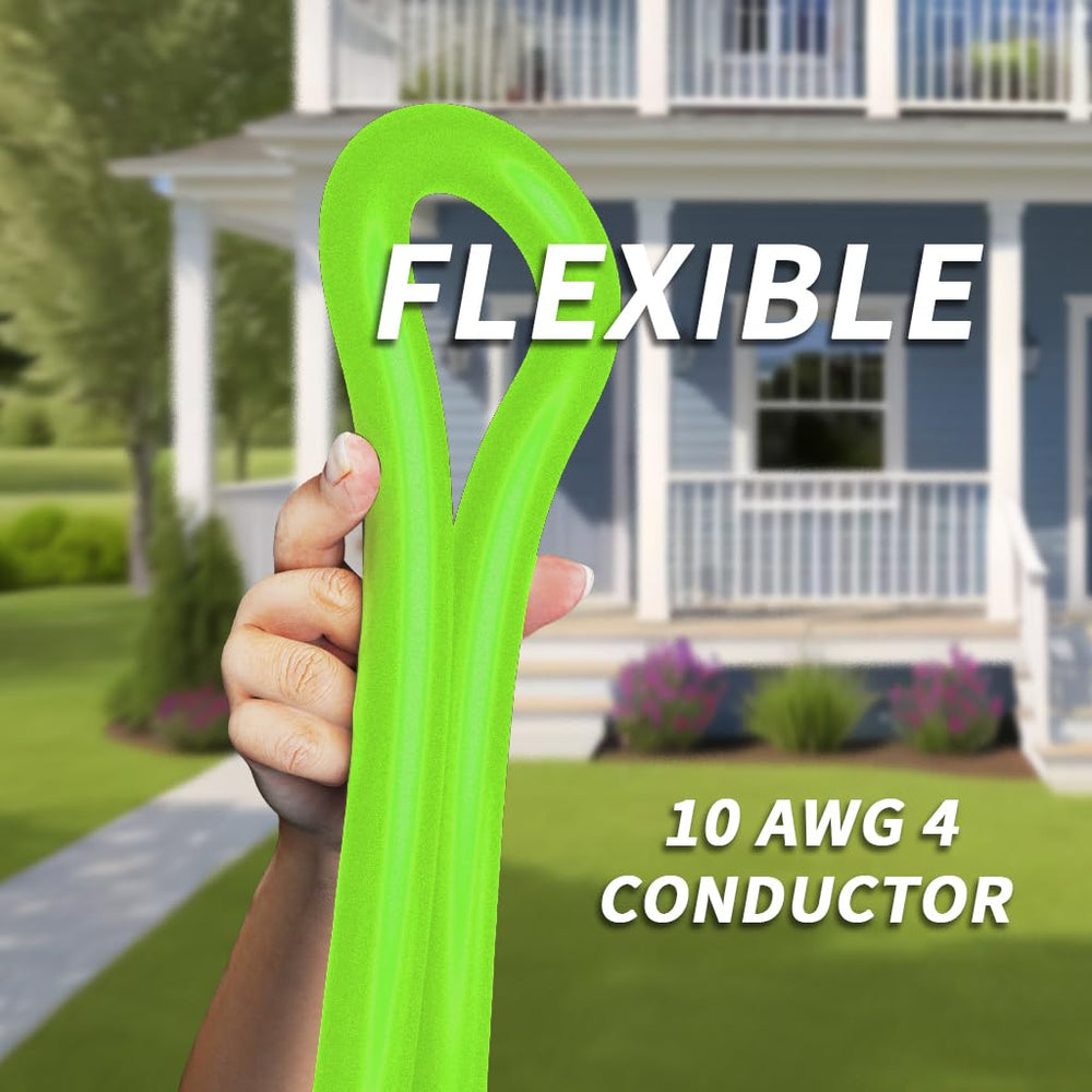 PlugSaf generator cord in outdoor setting under sunlight
